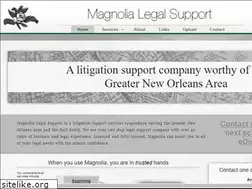 Sites similar to magnolialegalsupport.net