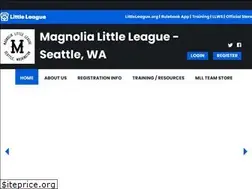 Sites similar to magnolialittleleague.com