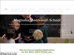 Sites similar to magnoliamontessorischool.com