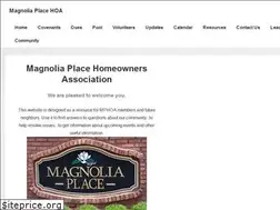 Sites similar to magnoliaplacehoa.com