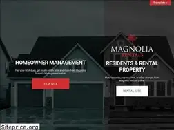 Sites similar to magnoliapm.net