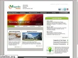 Sites similar to magnoliasolar.com