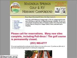 Sites similar to magnoliaspringsgolf.com