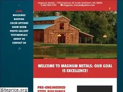 Sites similar to magnum-metals.net