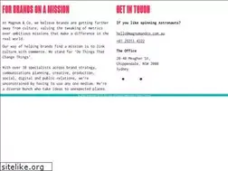 Sites similar to magnumandco.com.au