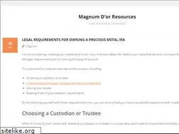 Sites similar to magnumresources.net