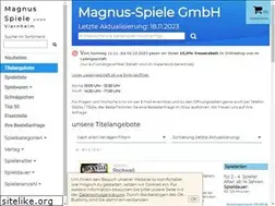 Sites similar to magnus-spiele.de