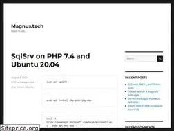 Sites similar to magnus.tech
