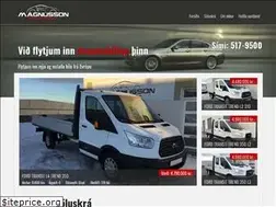 Sites similar to magnusson.is