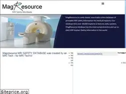 Sites similar to magresource.com