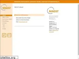 Sites similar to magst.de