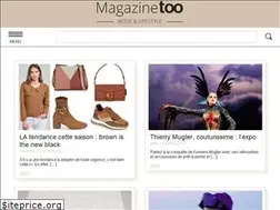 Sites similar to magtoo.fr