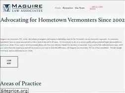 Sites similar to maguirelawvt.com