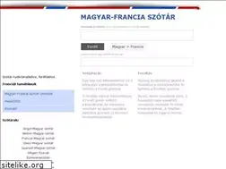 Sites similar to magyar-francia-szotar.hu