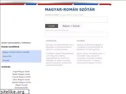 Sites similar to magyar-roman-szotar.hu