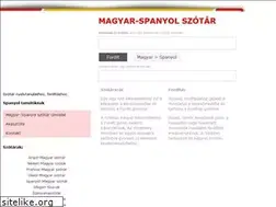 Sites similar to magyar-spanyol-szotar.hu