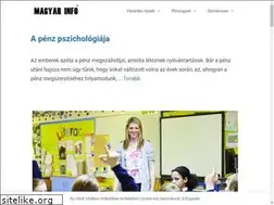 Sites similar to magyarinfo.hu