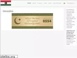 Sites similar to magyariszlam.hu