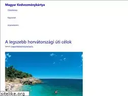 Sites similar to magyarkedvezmenykartya.hu