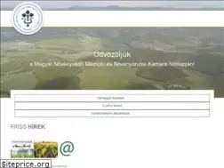 Sites similar to magyarnovenyorvos.hu