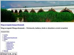 Sites similar to magyarsagunkhungarikumunk.hu