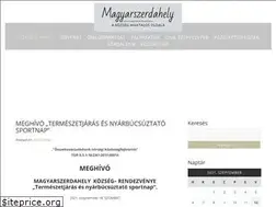 Sites similar to magyarszerdahely.hu