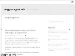 Sites similar to magyarvagyok.info