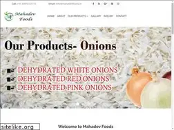 Sites similar to mahadevfoods.in