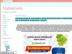 Sites similar to mahakrushi.com