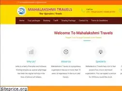 Sites similar to mahalakshmitravels.in