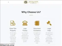 Sites similar to mahalaxmidevelopers.com