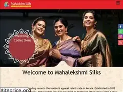 Sites similar to mahalekshmisilks.com