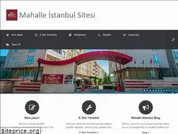 Sites similar to mahalleistanbulsitesi.com