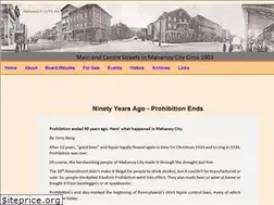 Sites similar to mahanoyhistory.org