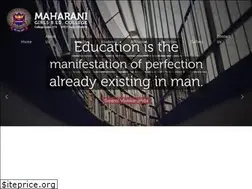 Sites similar to maharajacolleges.org
