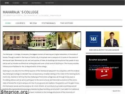 Sites similar to maharajascollege.com