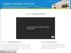 Sites similar to maharanicolleges.org