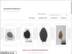 Sites similar to maharaniminerals.com