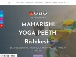 Sites similar to maharishiyogapeeth.com