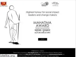 Sites similar to mahatmaaward.com