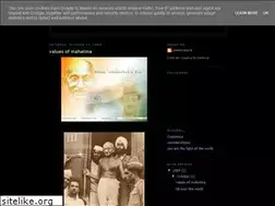 Sites similar to mahatmavalues.blogspot.com
