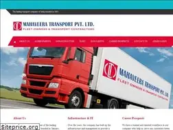 Sites similar to mahaveeratransport.com