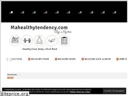 Sites similar to mahealthytendency.com