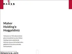 Sites similar to maherholding.com.tr