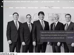 Sites similar to maherlawfirm.com