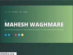 Sites similar to maheshwaghmare.com