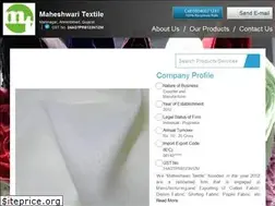 Sites similar to maheshwaritextile.in
