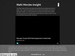 Sites similar to mahimoviesinsight.blogspot.com
