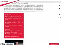 Sites similar to mahindraarmored.com
