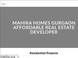 Sites similar to mahirahomesgurgaon.in